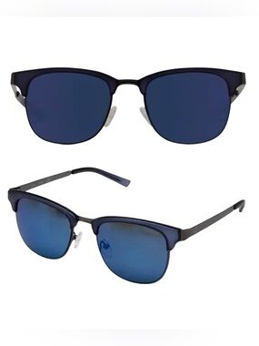 NEW Guess Sunglasses GF5016/S 91X 52-21-140 mm mirror blue gunmetal